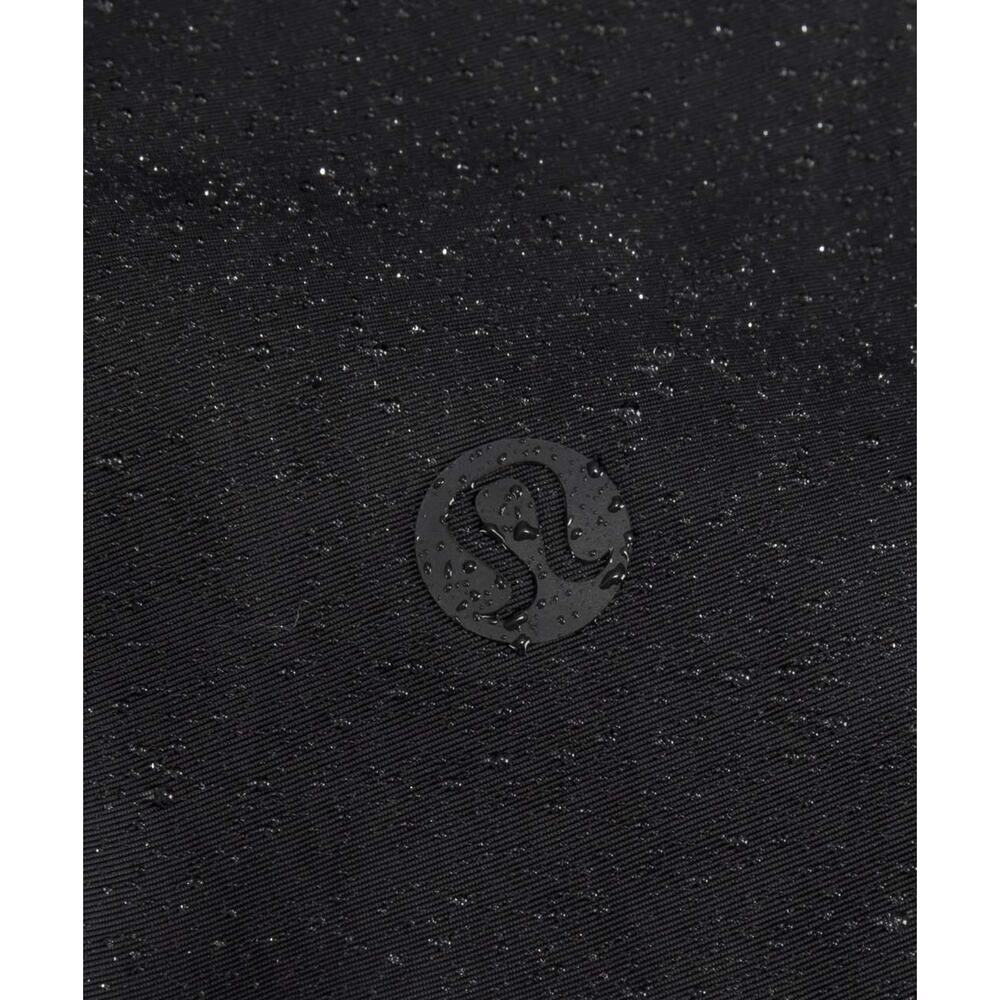 Lululemon Always Effortless Jacket Full Zip Hooded Water Repellent Black Size 10 - Picture 7 of 16